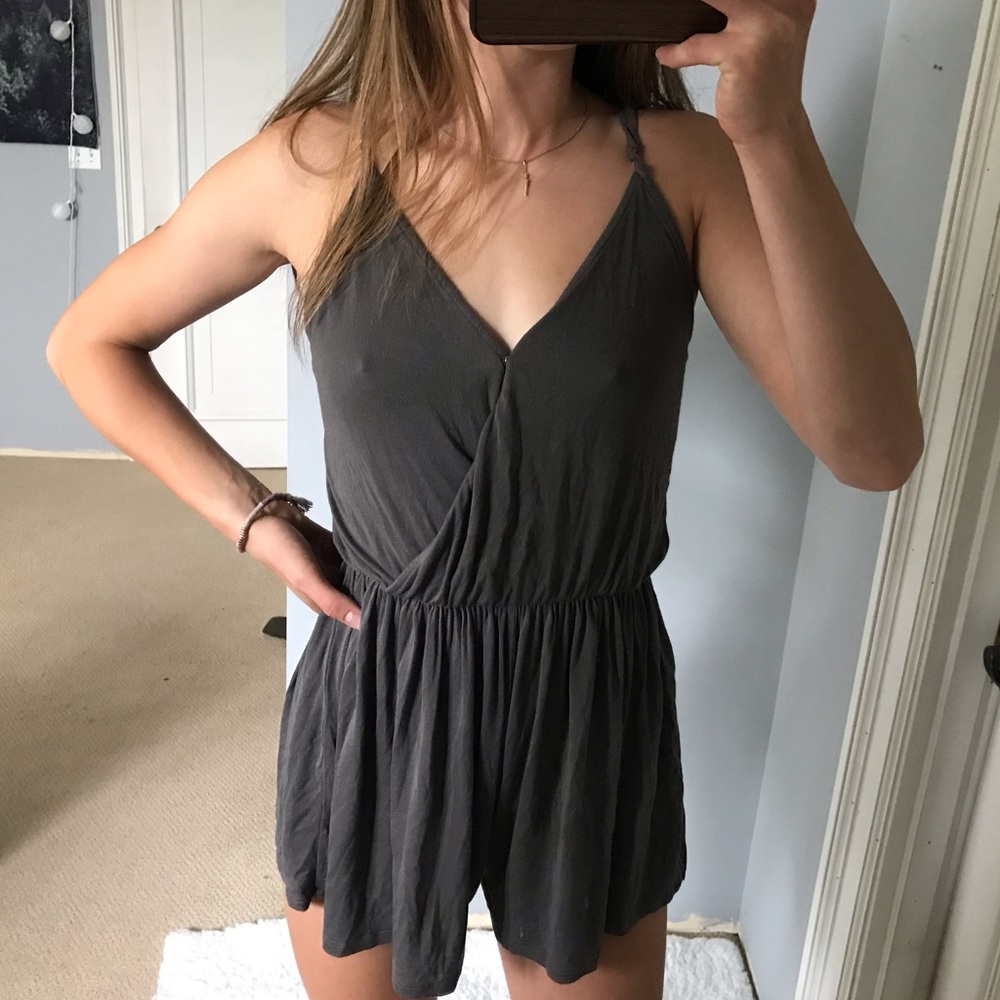 Grey Romper